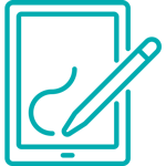 bleu tablette graphique bleu tablette graphique